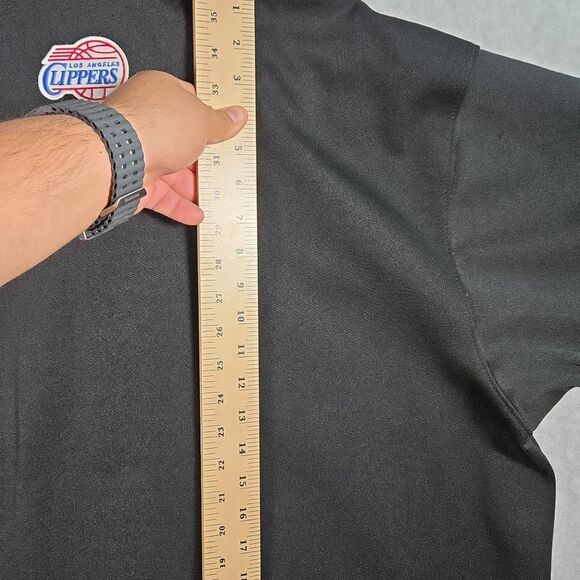 NIke LA CLIPPERS Shirt Y2K Snap Button Warmup NBA Player Issue - Picture 10 of 13